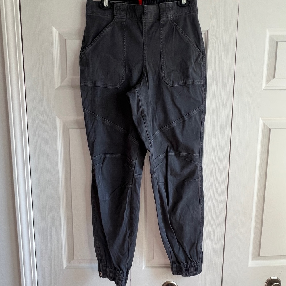 SPANX Blue Moto Joggers Size L
